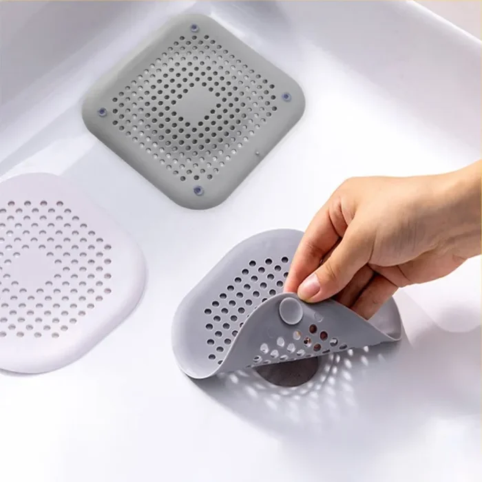 Hair Filter Sink Anti-blocking Strainer Bathtub Shower Floor Drain Stopper Silicone Kitchen Deodorant Plug Bathroom Accessories Moda
