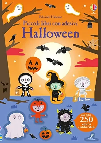 Halloween. Piccoli libri con adesivi. Ediz. a colori
