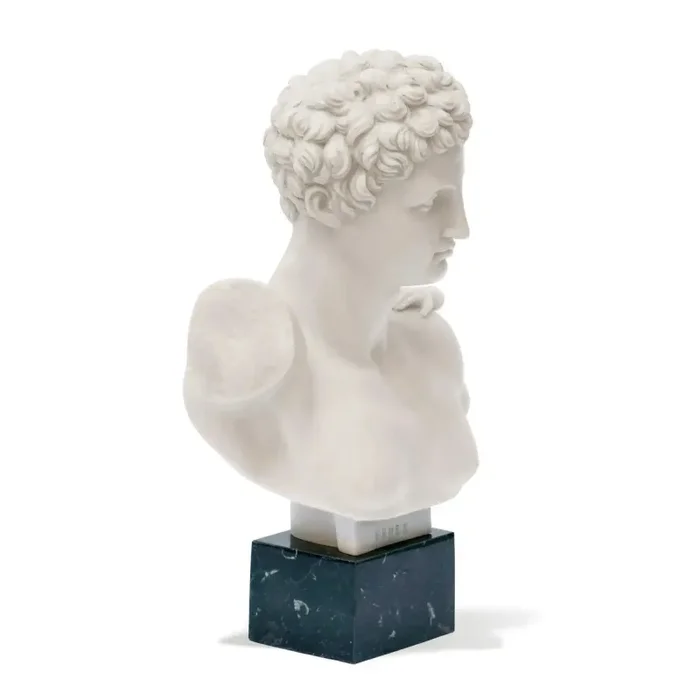 Hermes – Busto in marmo 28 cm - immagine 3