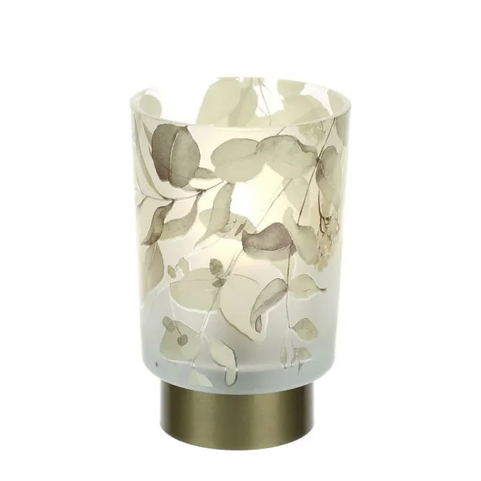 Hervit Lampada in Vetro Botanic Gialla D10 cm