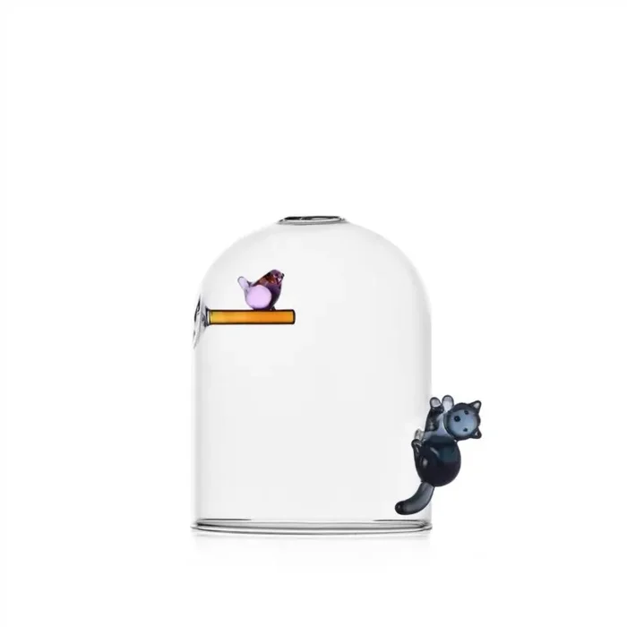 Ichendorf Milano Birds Candeliere Controvento Gatto e Uccello