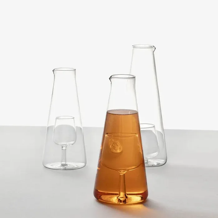 Ichendorf Milano Inbottiglia Decanter Vino con Calice H27 cm - immagine 2