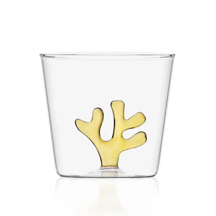 Ichendorf Milano Tumbler Corallo Giallo Coral Reef in Vetro Online