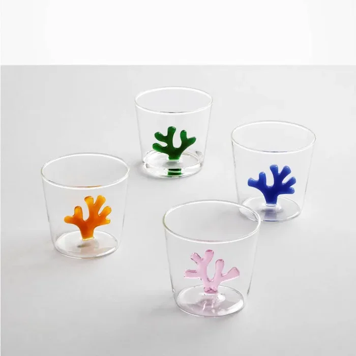 Ichendorf Milano Tumbler Corallo Giallo Coral Reef in Vetro Online - immagine 2