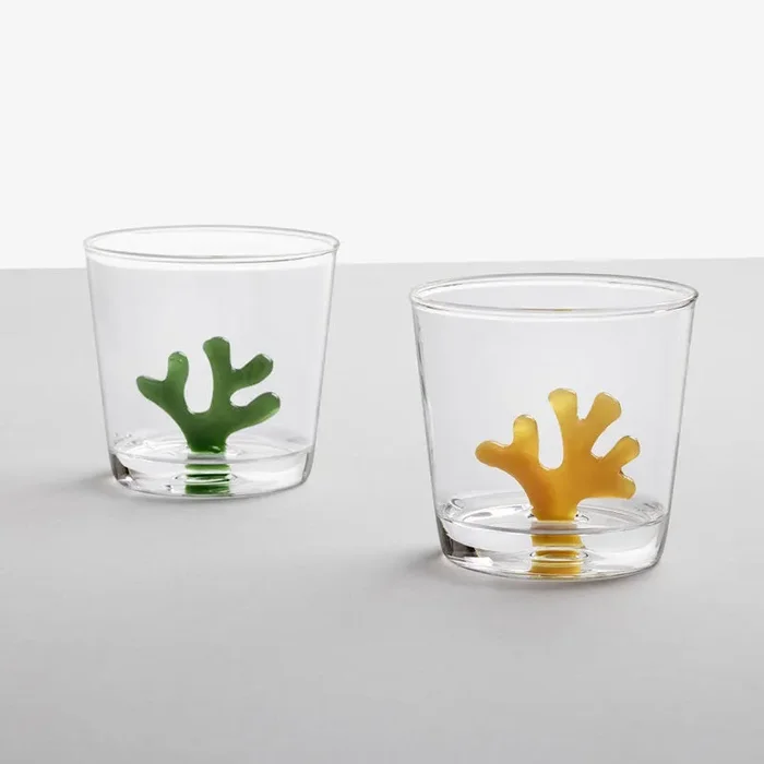 Ichendorf Milano Tumbler Corallo Giallo Coral Reef in Vetro Online - immagine 3