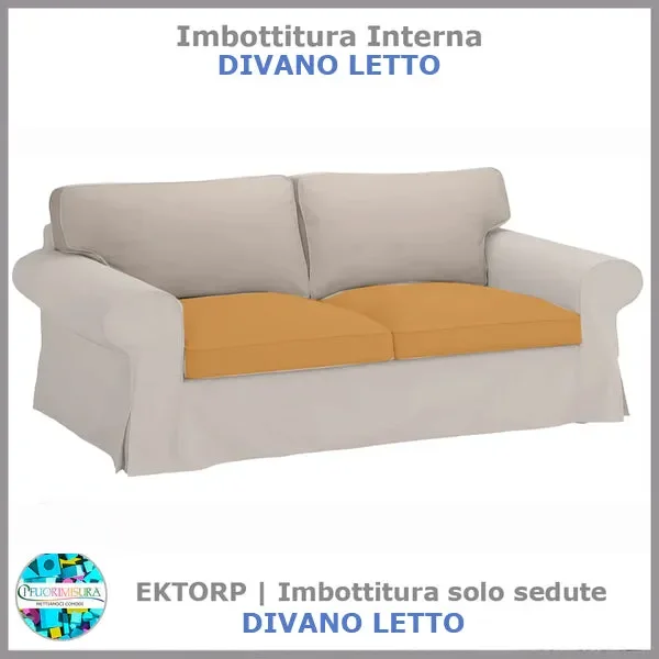Imbottiture sedute Ektorp compatibile Ikea DIVANO LETTO