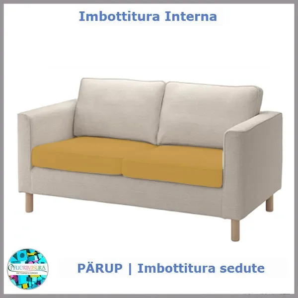 Imbottiture sedute PÄRUP compatibile Ikea due posti
