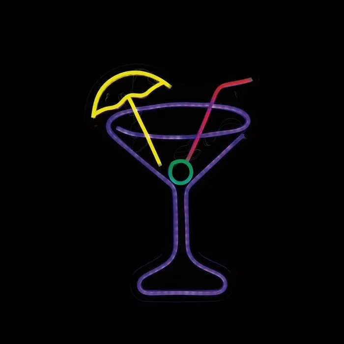 Insegna luminosa neon LED – Cocktail