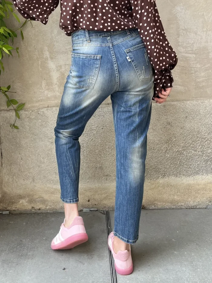 JEANS DEBBY VITA ALTA - immagine 3