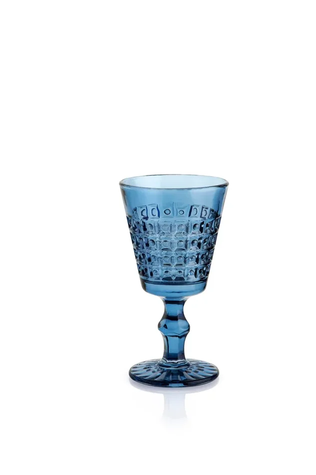 Kaleidos Windsor Calice 240 Ml Blu 6 Pz