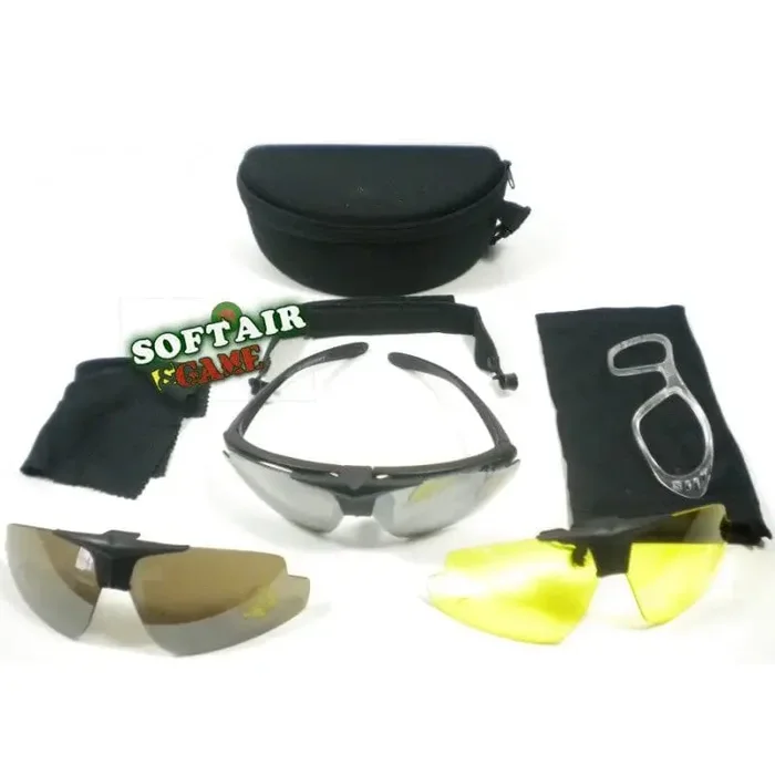 Kit Occhiale a 3 Lenti di protezione – Wosport