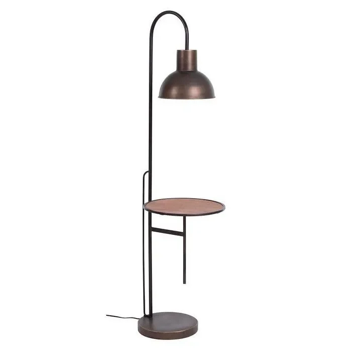 Lampada a piantana industrial con mensola – Voguish