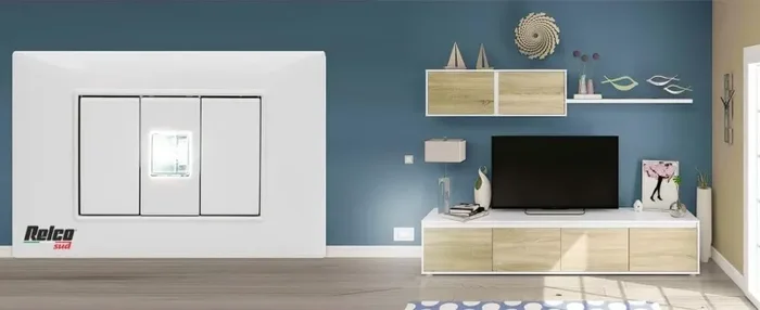 Lampada di emergenza Relco sud incasso SE/SA incasso compatibile con le serie bticino e vimar adattatori inclusi - immagine 2