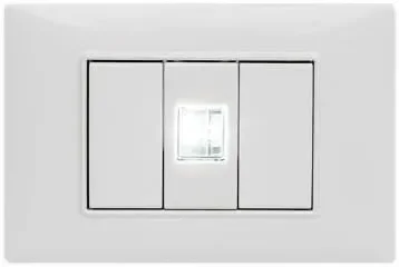 Lampada di emergenza Relco sud incasso SE/SA incasso compatibile con le serie bticino e vimar adattatori inclusi - immagine 3