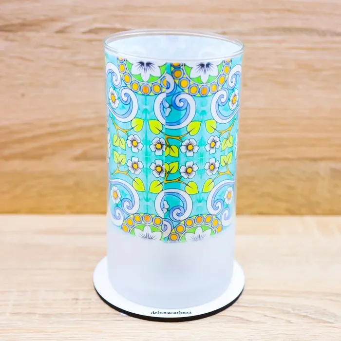 Lampada Led con Maioliche Debora Carlucci - immagine 3