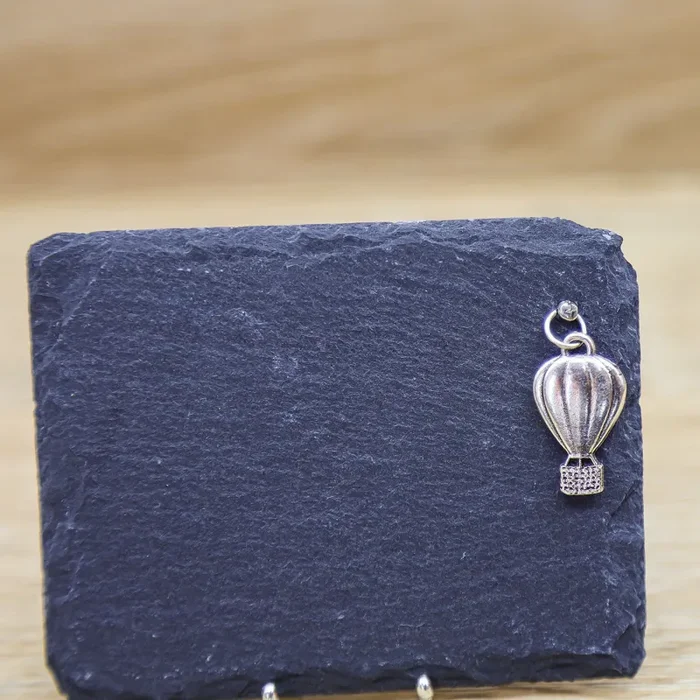 Lavagna con Ciondolo Mongolfiera Laurea Tabor - immagine 3