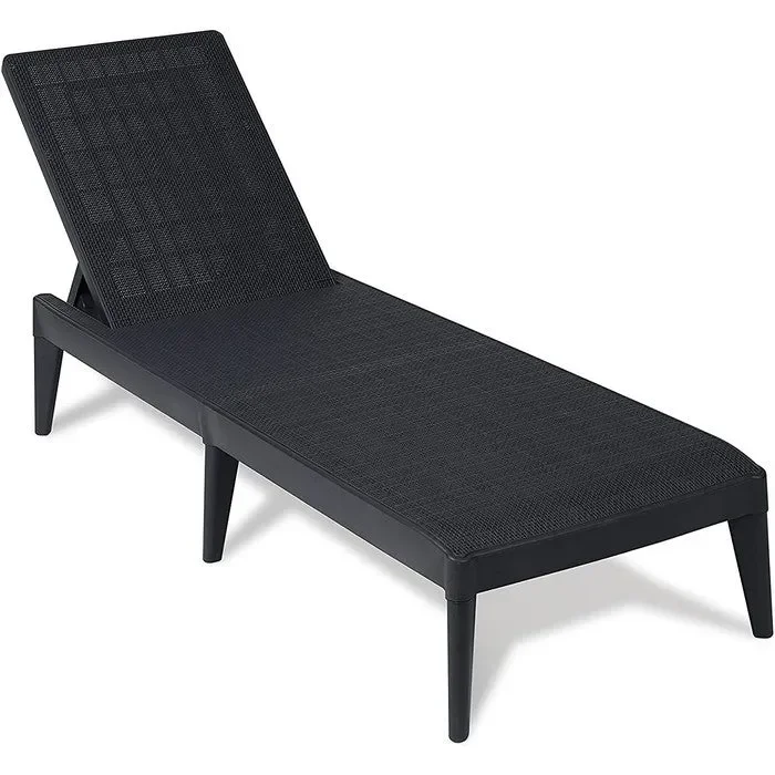 Lettino prendisole da giardino in polipropilene con cuscino – Sirolo Plus - immagine 2