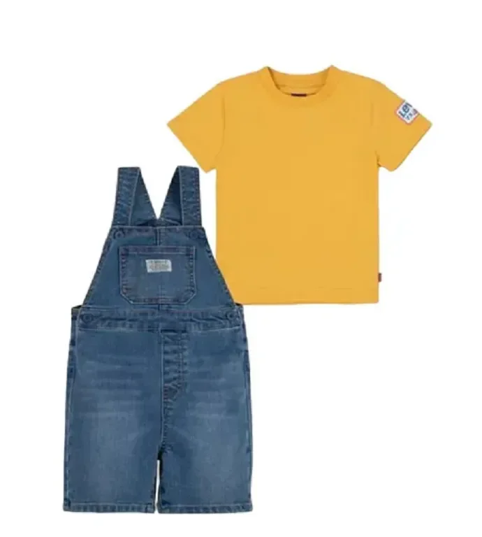 Levi’s Bimbo Completo salopette Art. 6EH015 P-E 23 Colore foto misura a scelta