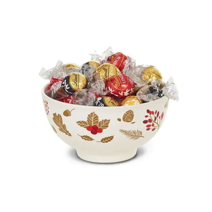 Lindt Ceramica Natale Lindor Assortiti 200 Gr