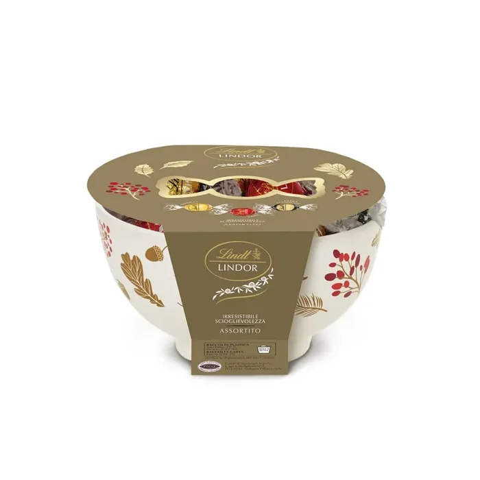Lindt Ceramica Natale Lindor Assortiti 200 Gr - immagine 2