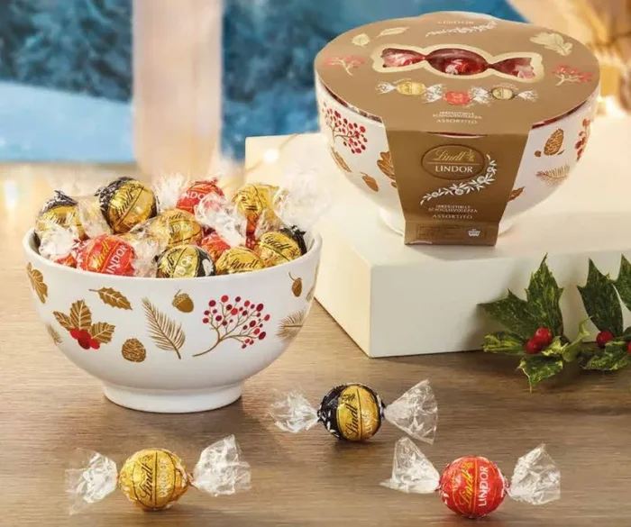 Lindt Ceramica Natale Lindor Assortiti 200 Gr - immagine 3