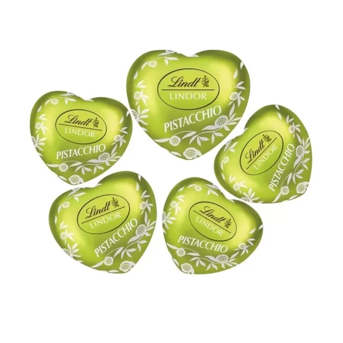Lindt Cuori Lindor Cioccolato al Pistacchio 500 Gr