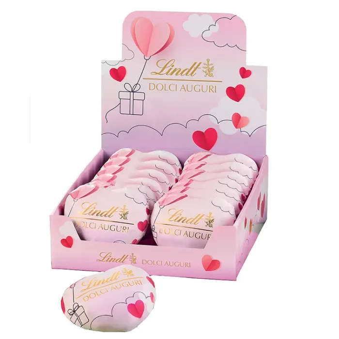 Lindt Lattine Cuore Festa della Mamma Cioccolato al Latte 69 Gr 1 Pz