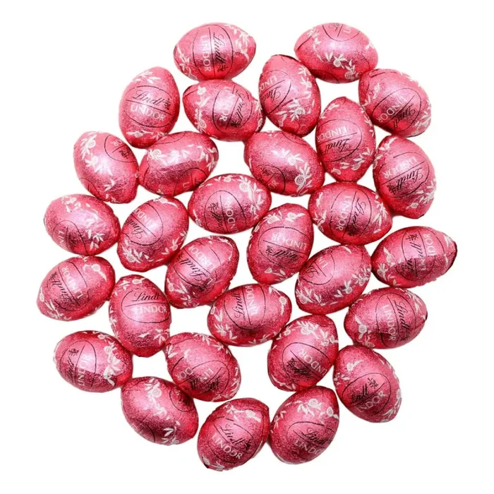 Lindt Ovetti Lindor Panna e Fragola 500 Gr - immagine 2
