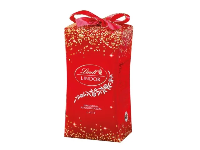 Lindt Regalino di Natale Cioccolato al Latte 75 Gr