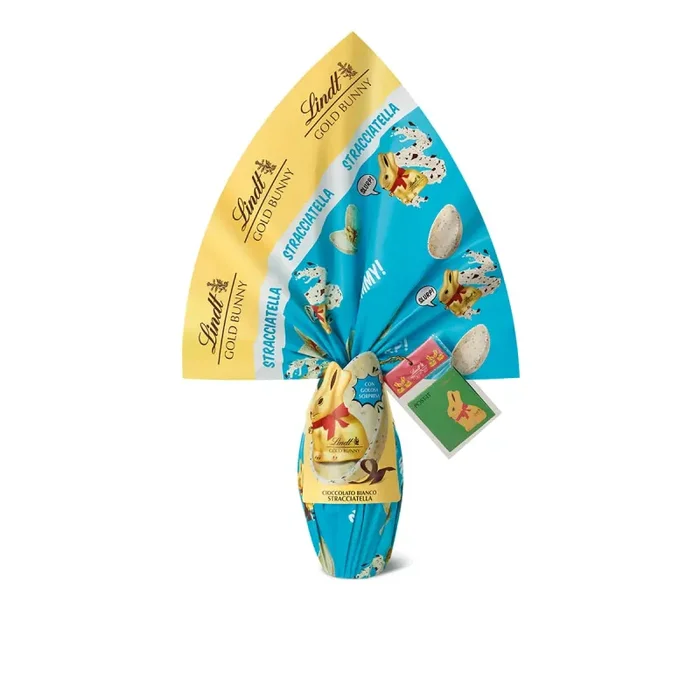 Lindt Uovo Gold Bunny Stracciatella 260 Gr Sconti