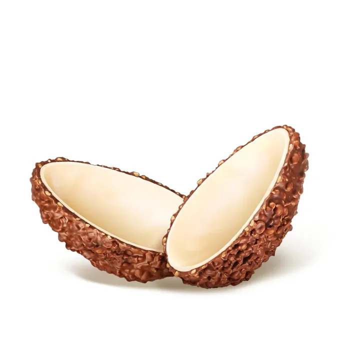 Lindt Uovo Noccior Doppio Cioccolato Latte Bianco 510 Gr - immagine 2