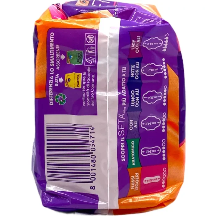 Lines seta ultra flussi leggeri ipoallergenico x14 - immagine 2