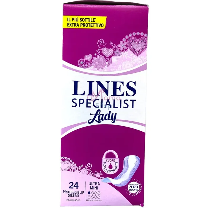 Lines specialist lady proteggi slip distesi ultra mini x24 Vendita calda