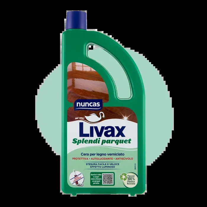 Livax Cera Protettiva Splendi Parquet Pavimenti in Legno – 1000ml