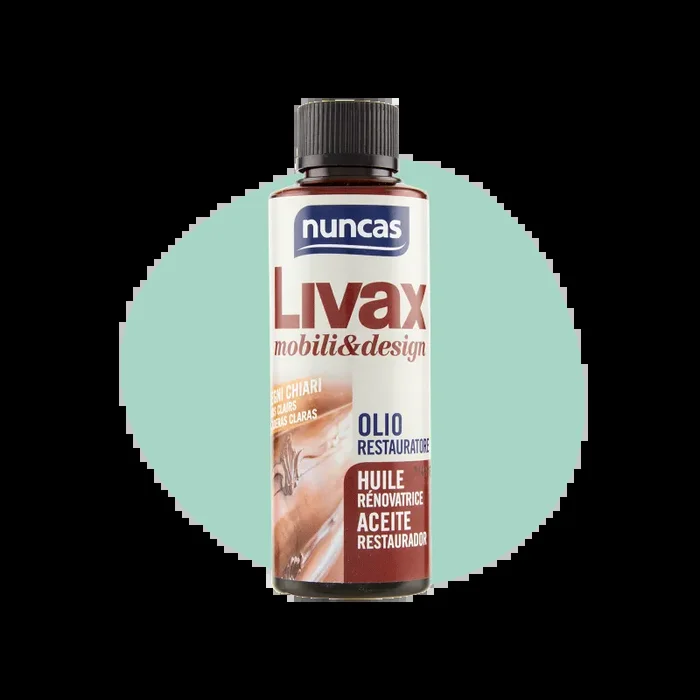 Livax Mobili&Design Olio Restauratore Legni Chiari – 120ml