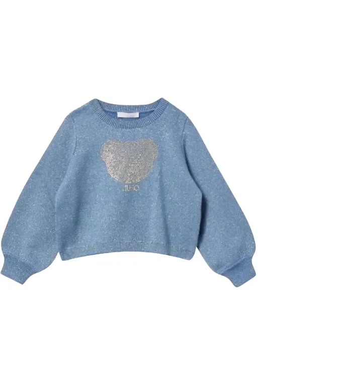 Maglioncino Bimba Liu Jo Art KF4075 MA07E Vendita online