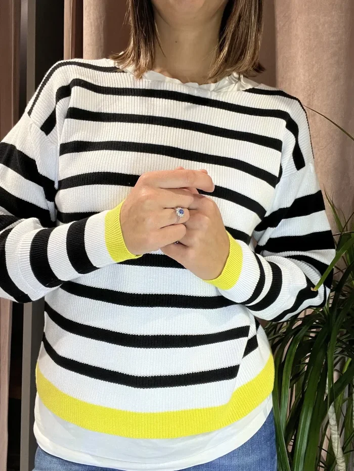 MAGLIONCINO SCOLLO A BARCA Fornitura