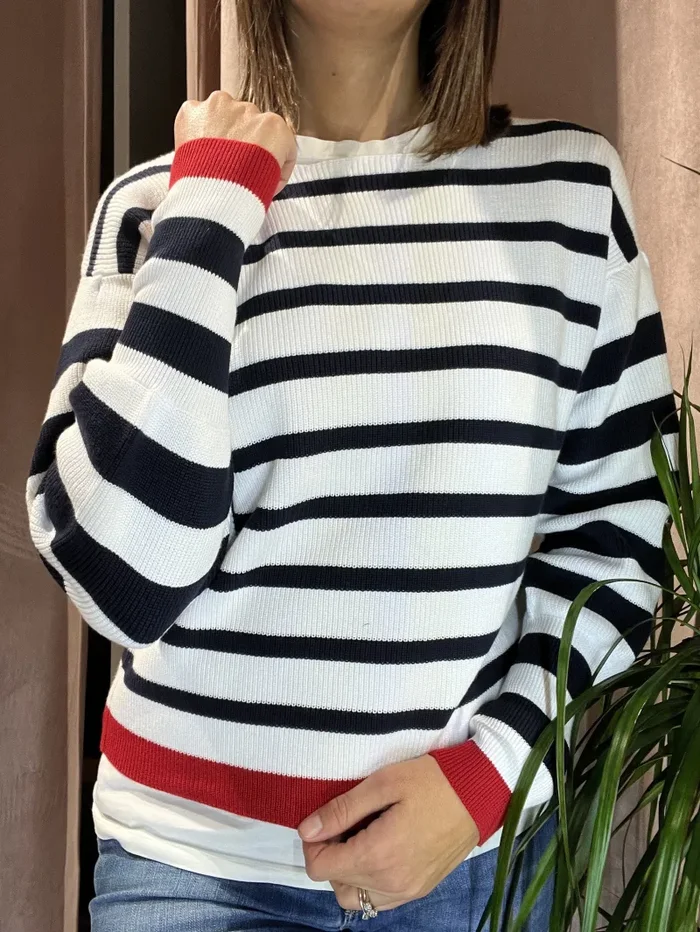 MAGLIONCINO SCOLLO A BARCA Fornitura - immagine 2