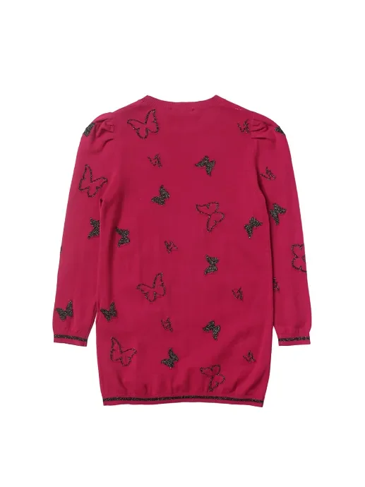 Maglione Bimba Liu Jo Art KF2024 MS99E A-I 22 Colore Foto Misura a scelta - immagine 2