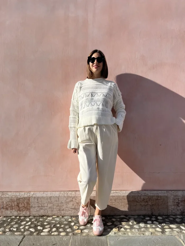 MAGLIONE OPERATO - immagine 2