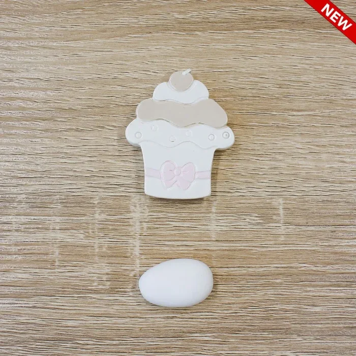 Magnete Cupcake Rosa