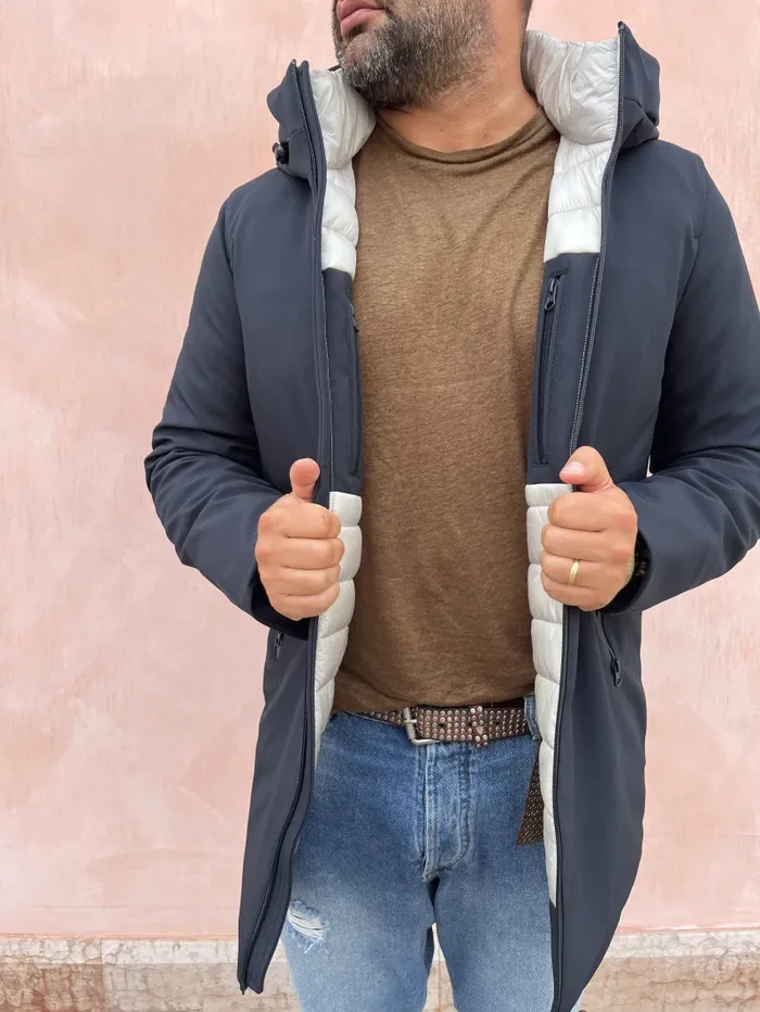 MAN COAT LUNGO - immagine 2