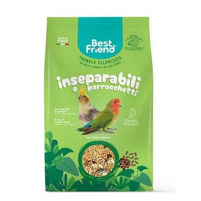 Mangime completo per inseparabili e parrocchetti 500 g – Best Friend