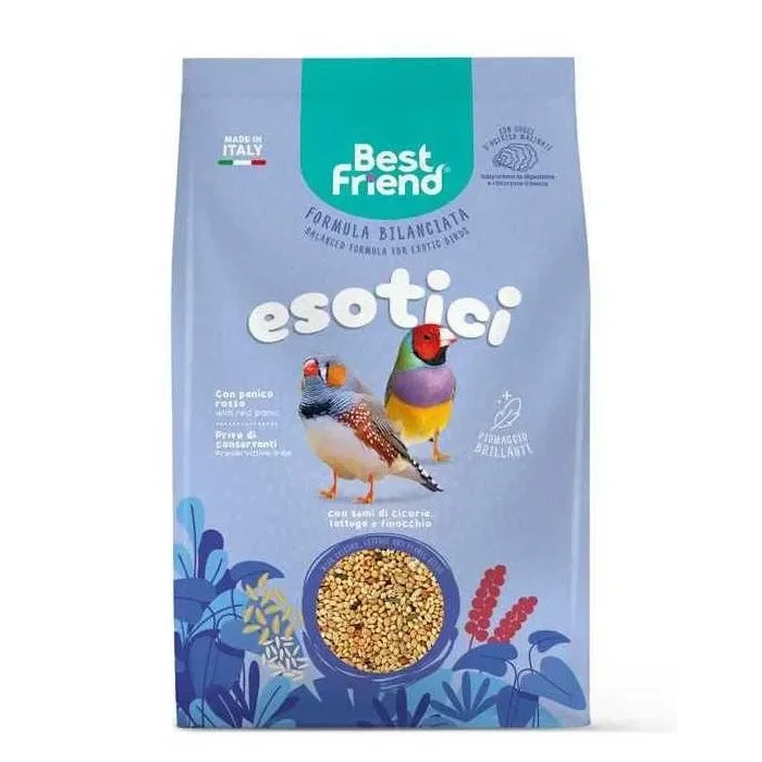 Mangime completo per uccelli esotici 500 g – Best Friend