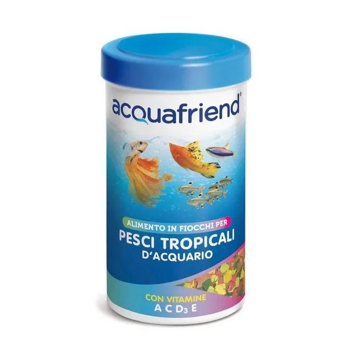 Mangime in fiocchi per pesci tropicali 250 ml – Acquafriend