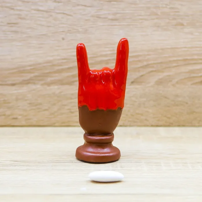 Mano Corna Rossa e Marrone Bella Napoli - immagine 2