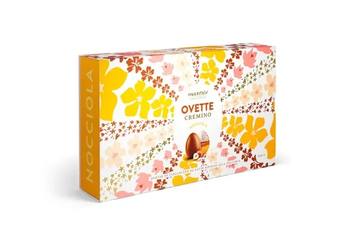 Maxtris Astuccio Ovette Cremino Nocciola Stagnolate 300 Gr