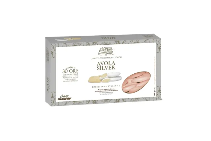 Maxtris Confetti Avola Silver Rosa 1 Kg