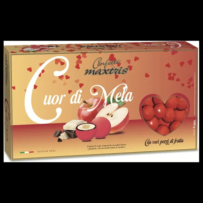 Maxtris Confetti Ciocofantasy Cuor di Mela 1 Kg In saldo