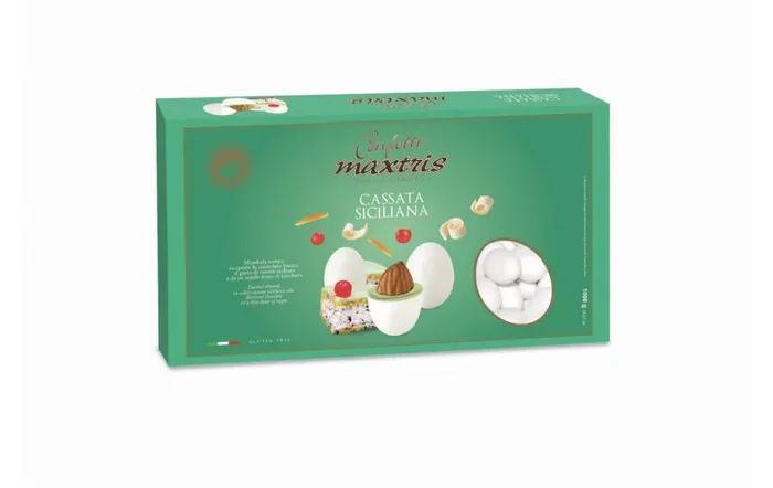 Maxtris Confetti Ciocomandorla Cassata Siciliana 1 kg La Pasticceria
